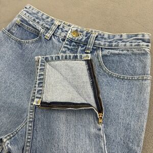 Vintage Guess Georges Marciano Marilyn Jeans 30 Blue Denim Ankle Zip Hong Kong
